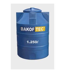 Caixa D'Água Tanque Polietileno 1250L Bakof Tec