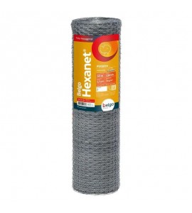 Tela Belgo Hexanet 1X22 - 1,50X50M - Pinteiro