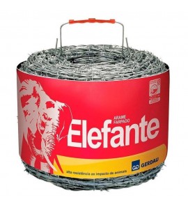 Arame Farpado Gerdau Elefante Fio 2,2mm 400KGF 400m